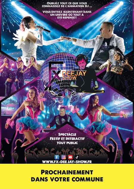 Affiche événement public commune